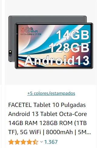 tablet android barata