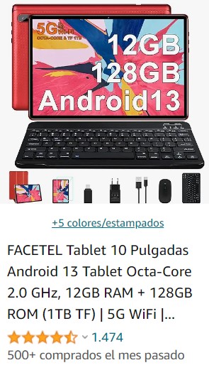 tablet muy barata menos de 100 euros